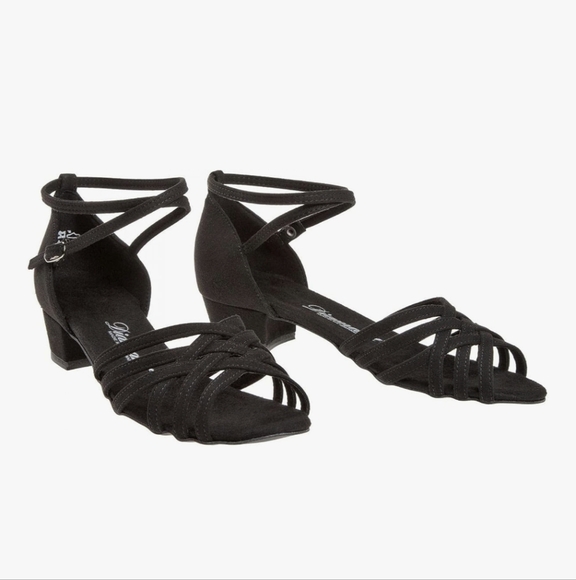 Diamant Ballroom Latin Salsa Dance Shoes with Vario Spin Sole Dancing Shoe Sz 9 - Picture 11 of 15